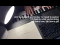 Lagu CKay - Love Nwantiti [Ah Ah Ah] | Piano Only Female Key