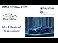 CIMA SCS November 2025/Feb 2026Mock Review | Cewmlator – November 2025 / February 2026 Session