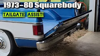 C10 Tailgate Assist Install for 73-80 GM Trucks