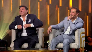 هاني شاكر ومدحت صالح وصور من زمن الفن الجميل  سهرانين دندنها