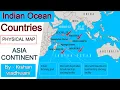 Indian Ocean Region countries Asia continent