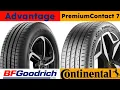 BFGoodrich Advantage vs Continental PremiumContact 7