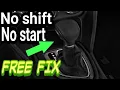 FREE SHIFTER FIX for a No Shift No Start problem Recall V34 Dodge Dart