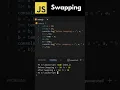 Method 1 Swap Two Numbers in JavaScript