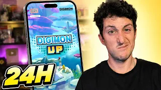 JUGUÉ 24 HORAS al NUEVO JUEGO MÓVIL de DIGIMON