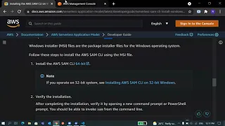 AWS tutorial with SAM and NodeJS Part-1 Build and Deploy SAM application