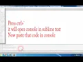 Run simple python program in Sublime Text using Anaconda