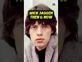 MICK JAGGER THEN AND NOW TRANSFORMATION