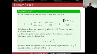 Hashing in Blockchains and Cryptocurrencies