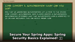 Secure Your Java Apps Spring Security Basics Explained Java Tutorial