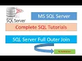 Part15 SQL Joins Full Outer Join MS SQL Server for beginners MS SQL Server Tutorials