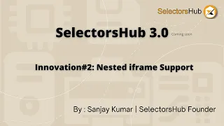 Innovation Nested iframe Support