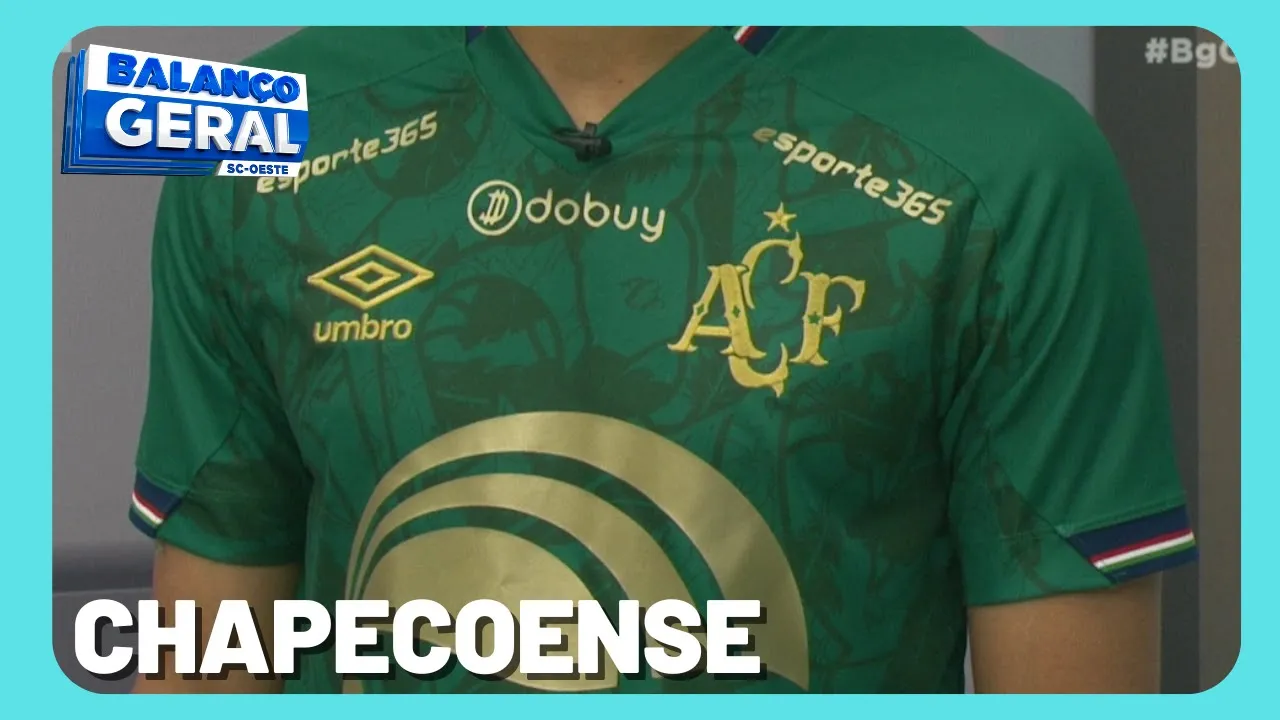Chapecoense lança novo uniforme