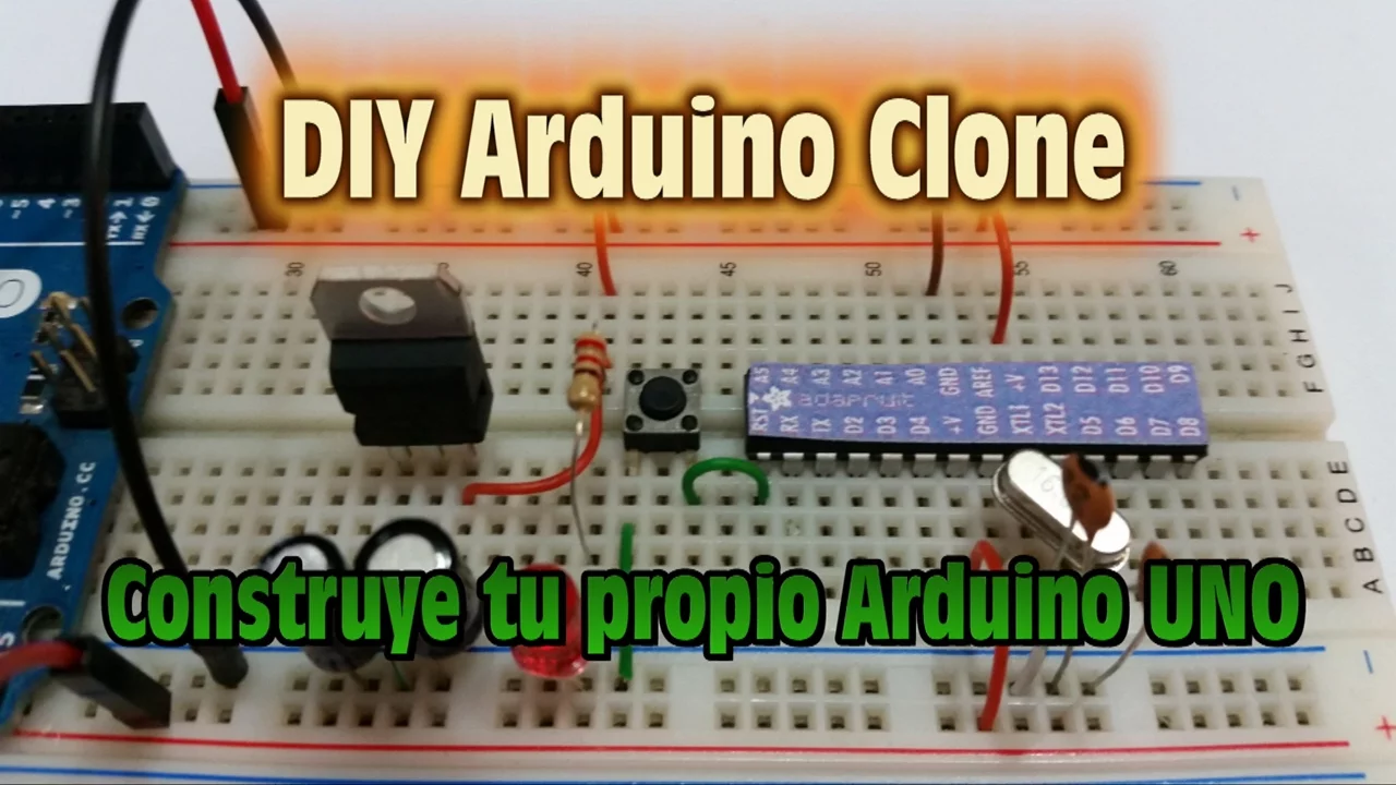 Construye tu propio Arduino UNO - DIY Arduino Clone