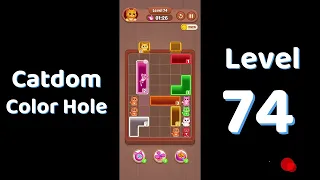 Catdom Color Hole Level 74 Screenshot