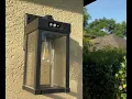 AEQ Solar Wall Lights Outdoor Solar Wall Sconce with 3 Lighting Modes Motion Sensor Review