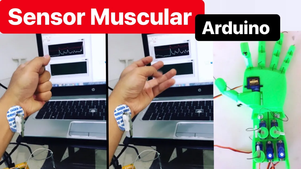 Sensor Muscular (EMG) Arduino | Procesamiento DIGITAL  de Bioseñales ¿FFT,  FIR, RNA? ▌ JLCPCB