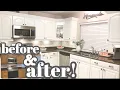 KITCHEN CABINET MAKEOVER Paint Your Kitchen Cabinets White Rustoleum Cabinet Transformations
