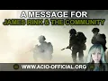 Jessica shares her thoughts on James Rink and the Community