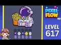 Pixel Flow Level 617 Solution Walkthrough