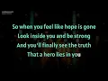 Hero - Mariah Carey (Karaoke) | Original Key