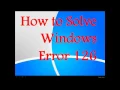 How to Solve Windows Error 126