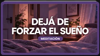 Meditación para cuando no podés dormir | Deja de luchar con el sueño | Psi Mammoliti