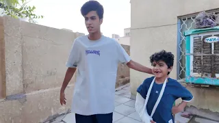 انكسرت ايد نوح ولينه  بلاتين ويريد يطلع مشاكل