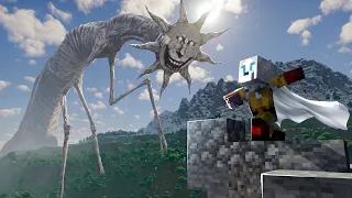 Aku Mengalahkan SUNMAN Pakai Kekuatan SAITAMA Di MINECRAFT HARDCORE!