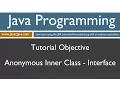 Learn Java Programming - Anonymous Inner Class Implementing an Interface Tutorial