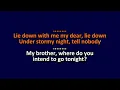 Fleet Foxes - Blue Ridge Mountains - Karaoke Instrumental Lyrics - ObsKure