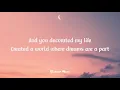 Kenny Rogers - You Decorated My Life (Lyrics)