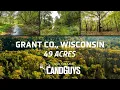 Wooded Hunting Property Near Potosi WI