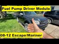 Fuel Pump Driver Module Replacement Ford Escape Mariner 2008 2009 2010 2011 2012 08 09 10 11 12