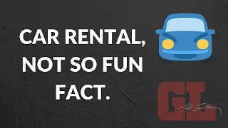 What happens when a rental car gets a flat tire