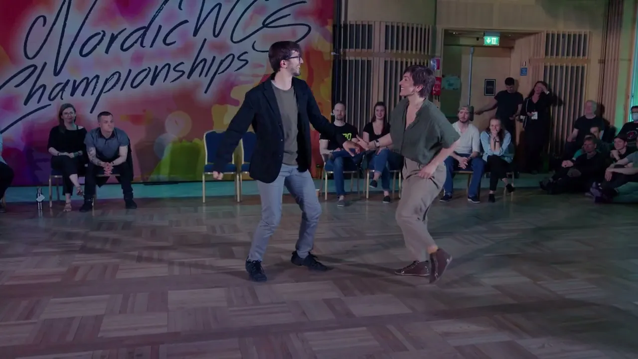 Raphael Ettedgui & Ardena Gojani - 2nd place Strictly Open Finals - Nordic WCS Championships 2022