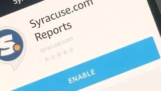 Now you can enable Syracuse com on Amazon Alexa and Echo devices