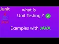 Java Unit Testing with JUnit - unit tests with java