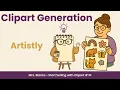 How to Make Clipart with Artistly Beginner Tutorial for Digital Products