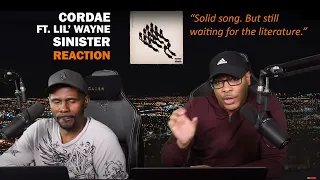 cordae ft lil wayne sinister reaction 