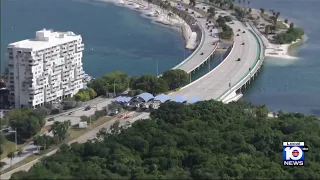 Miami-Dade officials review renderings of possible Rickenbacker Causeway safety changes