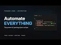 Automate Everything With package json Pre Build Post Scripts