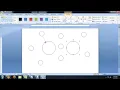 How to Make a Double Bubble Map on Microsoft Office