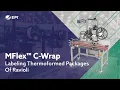 MFlex C-Wrap on Thermoformed Packaged Ravioli