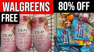Walgreens SUMMER 80 OFF FREE OLAY BODY WASH RUN
