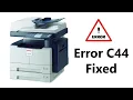 How to fix error code C44 in Toshiba e-Studio printer Scanner copier Error Code C44