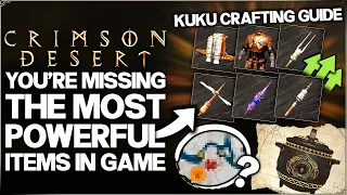 crimson desert do this now best weapons armor op tech items u0026 more kuku pot crafting guide