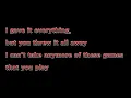 Don't Treat Me Bad - FireHouse(Lyrics)