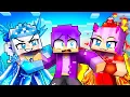 Meeting the FIRE and ICE Princess in Minecraft