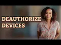 How Can You Deauthorize Unused Devices on Apple Music